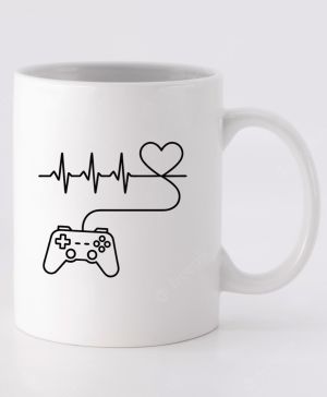 EKG hráče, srdeční puls