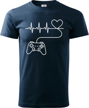 EKG hráče, srdeční puls