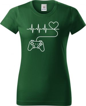 EKG hráče, srdeční puls