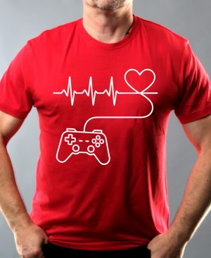 EKG hráče, srdeční puls