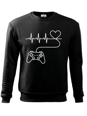 EKG hráče, srdeční puls