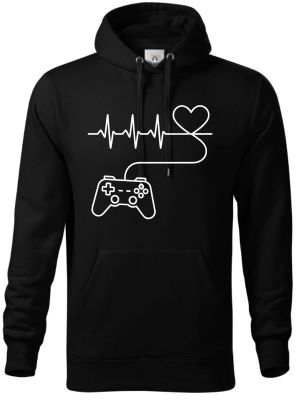 EKG hráče, srdeční puls