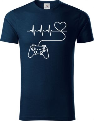 EKG hráče, srdeční puls