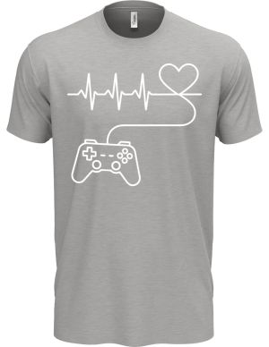 EKG hráče, srdeční puls