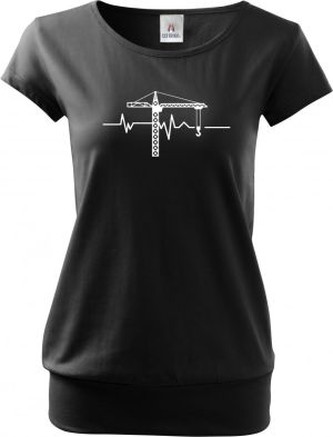 EKG, jeřábník, bílý tisk