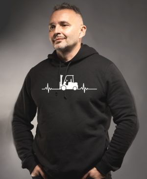 EKG, ještěrkář, bílý tisk