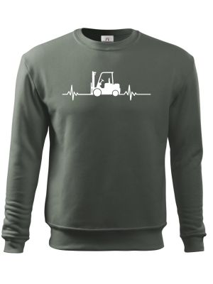 EKG, ještěrkář, bílý tisk