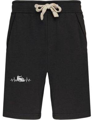 EKG, kamion, bílý tisk