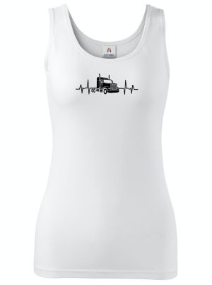 EKG, kamion, černý tisk