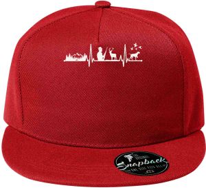 EKG, myslivec, bílý tisk