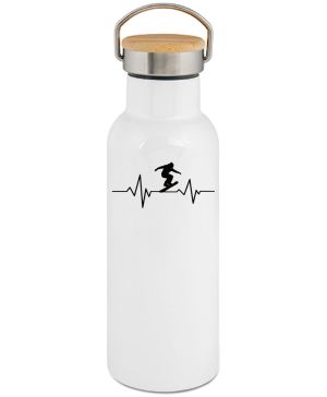 EKG, rytmus lyžaře, černý tisk