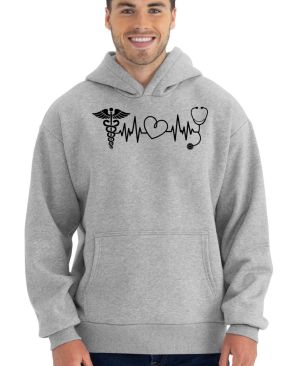 EKG, zdravotník, černý tisk