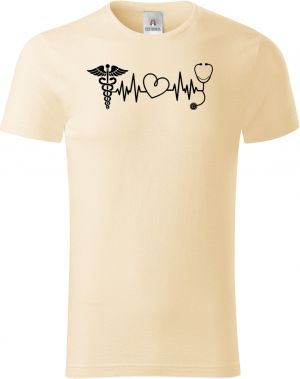 EKG, zdravotník, černý tisk