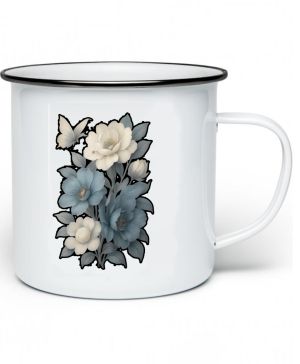 Elegantní kytice s motýlem
