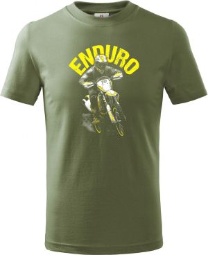 ENDURO, žlutý text