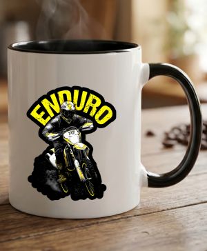 ENDURO, žlutý text