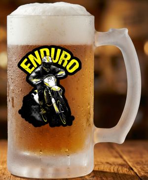 ENDURO, žlutý text