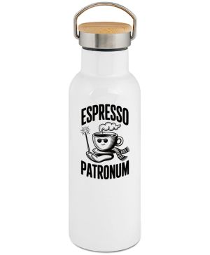 Espresso patronum, černý tisk
