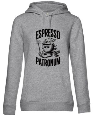 Espresso patronum, černý tisk