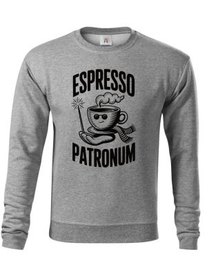 Espresso patronum, černý tisk