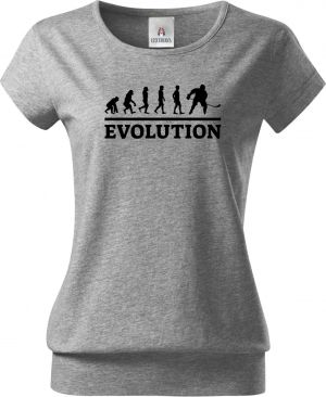 Evolution hokej, černý tisk