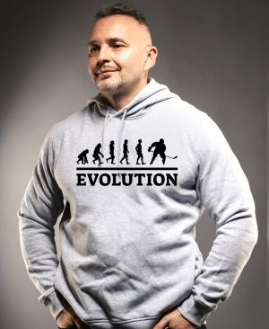 Evolution hokej, černý tisk