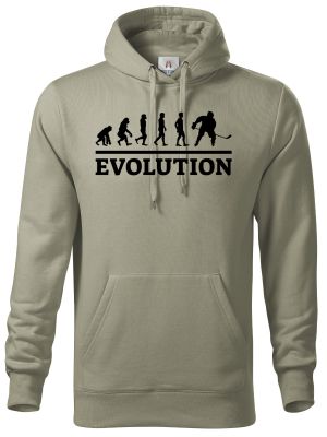 Evolution hokej, černý tisk