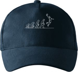 Evoluce basketbalista, bílý tisk
