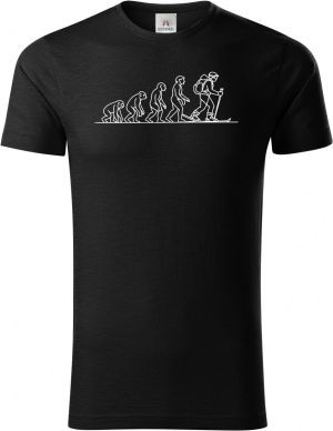 Evoluce běžkaře, bílý tisk