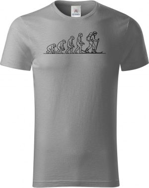 Evoluce běžkaře, černý tisk