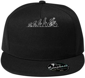 Evoluce cyklista, bílý tisk