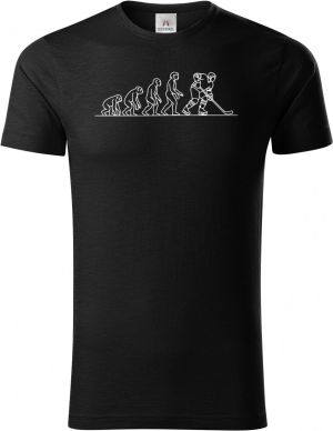 Evoluce hokejista, bílý tisk