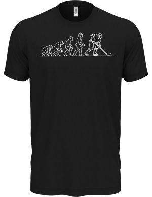 Evoluce hokejista, bílý tisk