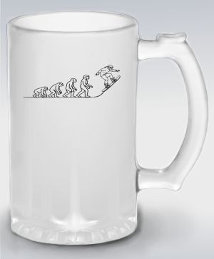 Evoluce snowboard, černý tisk