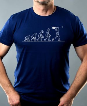 Evoluce tenis, bílý tisk