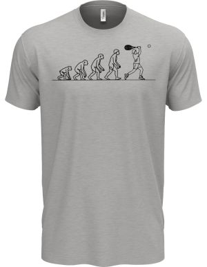 Evoluce tenis, černý tisk