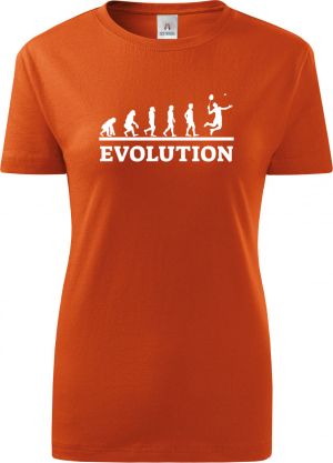 Evolution badminton, bílý tisk