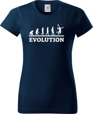 Evolution badminton, bílý tisk