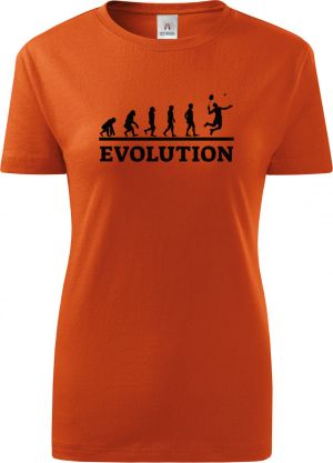 Evolution badminton, černý tisk