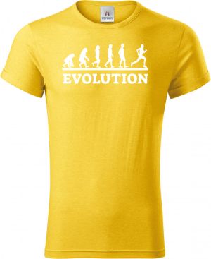 Evolution běh, bílý tisk