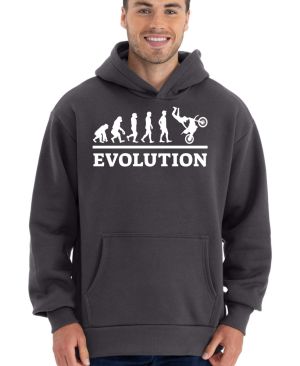 Evolution motocross, bílý tisk
