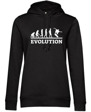 Evolution skateboarding, bílý tisk