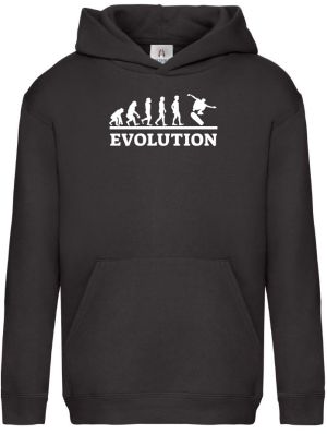 Evolution skateboarding, bílý tisk