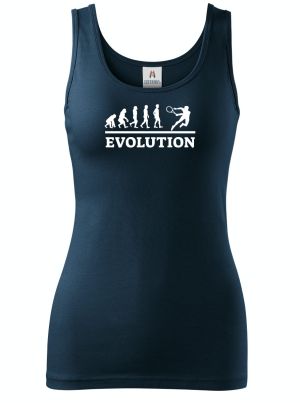 Evolution tenis, bílý tisk