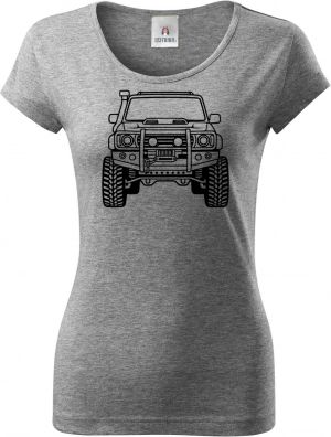 Expediční offroad, černý tisk