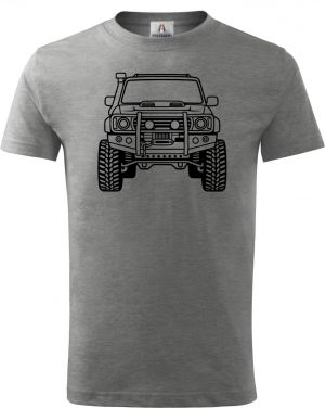 Expediční offroad, černý tisk