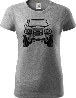 Expediční offroad, černý tisk