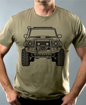 Expediční offroad, černý tisk