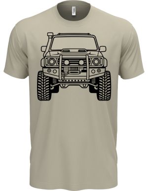 Expediční offroad, černý tisk