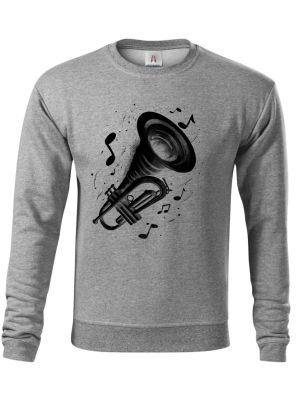 Fanfára osudu, trumpeta, černý tisk